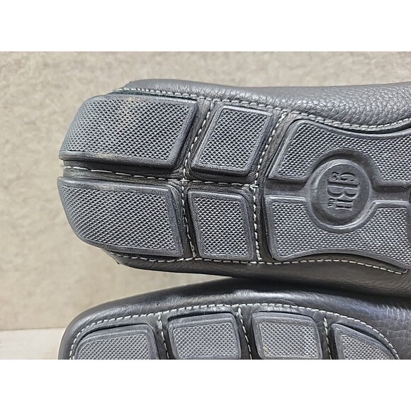GH Bass Monte Mens Penny Loafer Black 8.5 Drivers Leather EXCELLENT - Picture 9 of 16